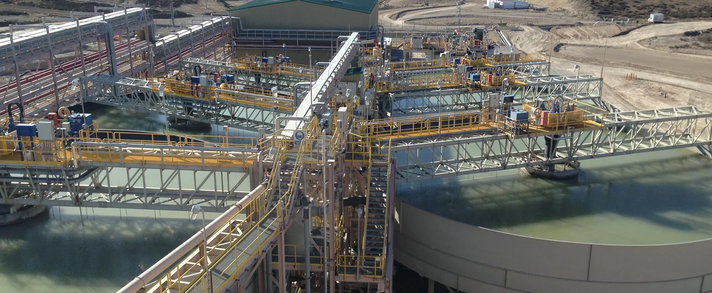 25 m diameter, 6x thickener Gold & Silver.