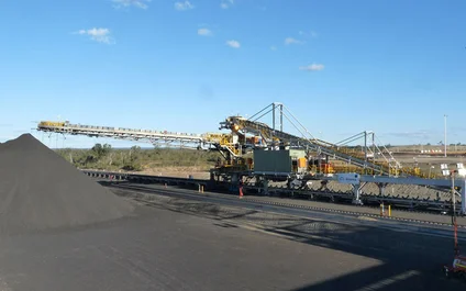 TAKRAF Stacker for Raw Coal