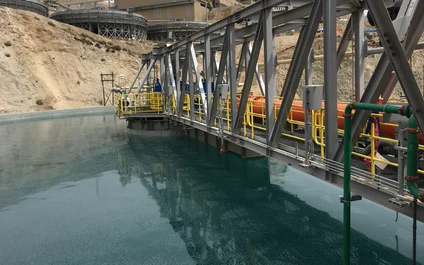 DELKOR High Density Thickener - Moquegua Peru.