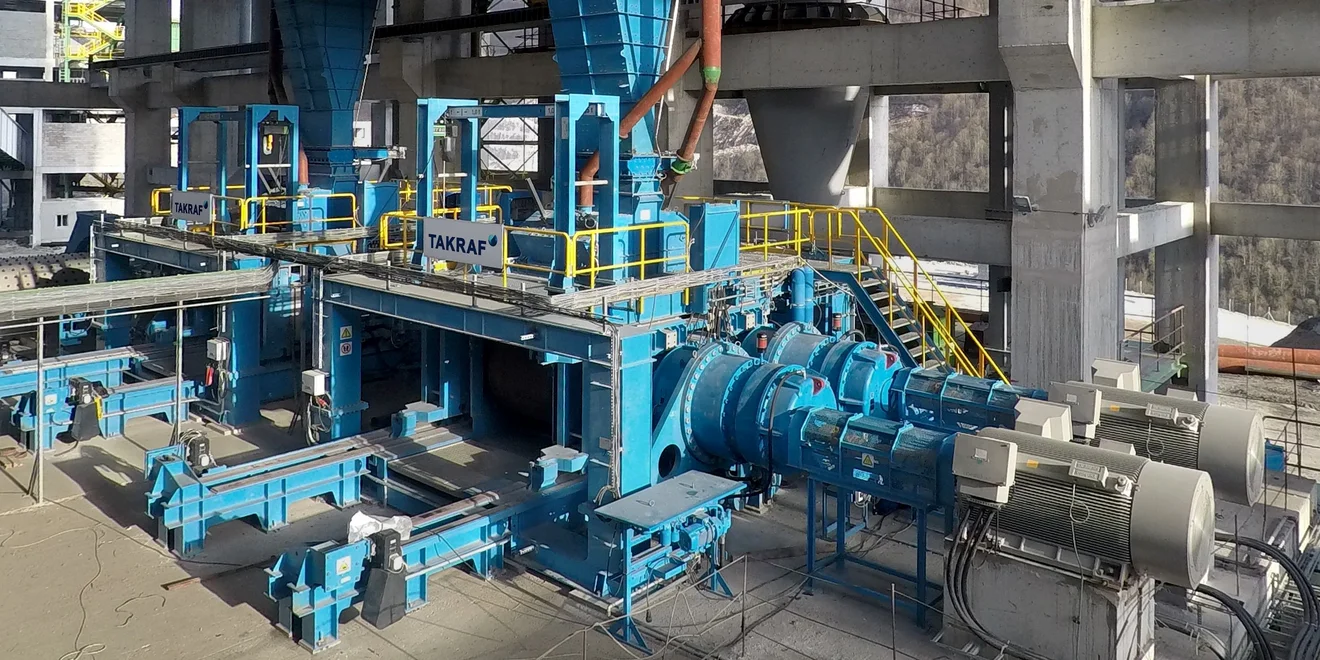 High Pressure Grinding Roll installed in Turkey