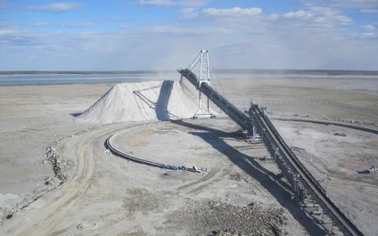 TAKRAF Radial Stacker for Ash