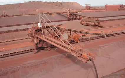 TAKRAF Stacker for Fine Ore