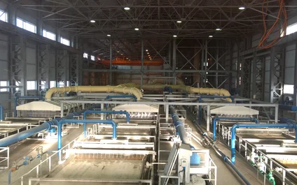 DELKOR Horizontal Vacuum Belt Filters for phosphoric acid filtration