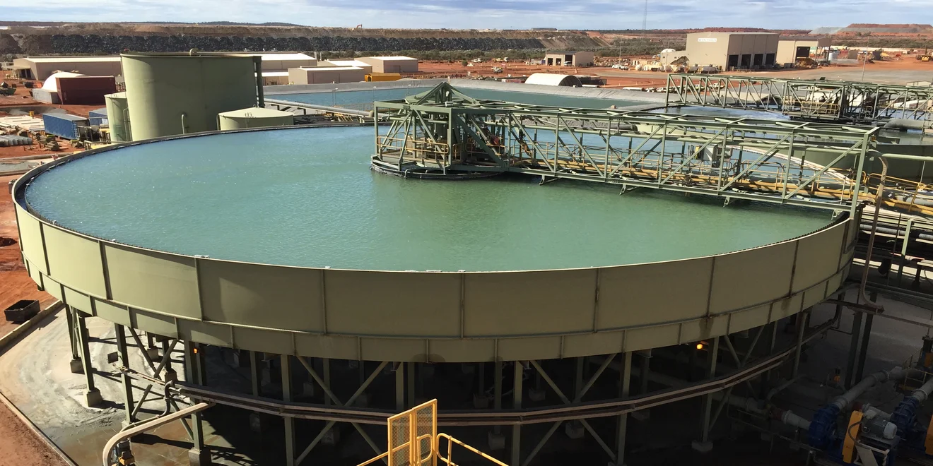 44m Tropicana Gold tailings thickener.
