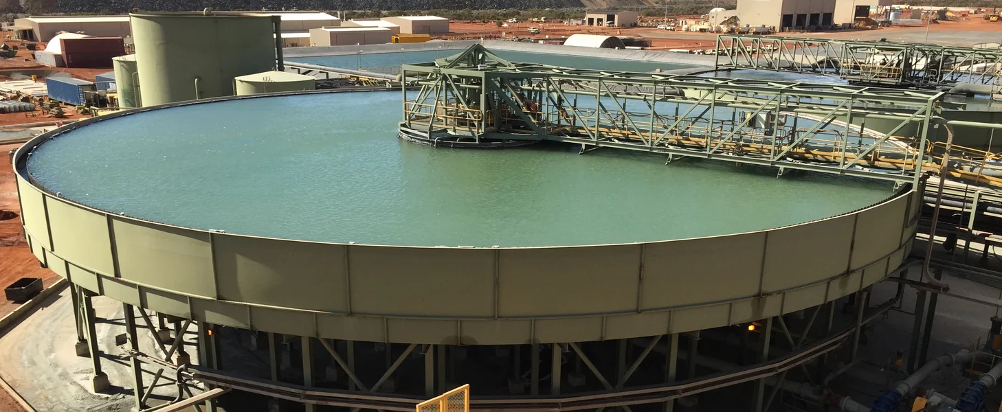 44m Tropicana Gold tailings thickener.