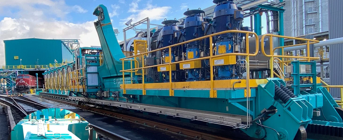 Train indexer. Train indexer.