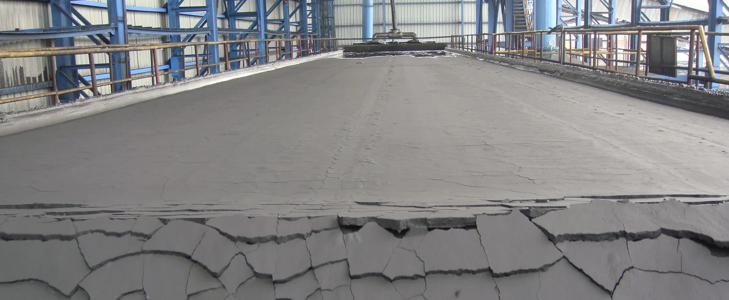 DELKOR Horizontal Vacuum Belt Filter for coal slurry filtration