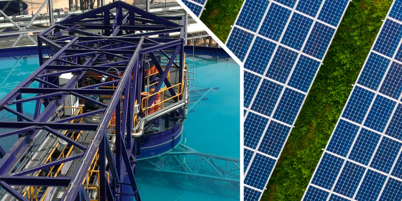 Renewable energy systems such as solar panels, provided by mining. Renewable energy systems such as solar panels, provided by mining