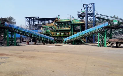 40 t/h modular APIC Jigging system for recovery of metal from ferrochrome slag