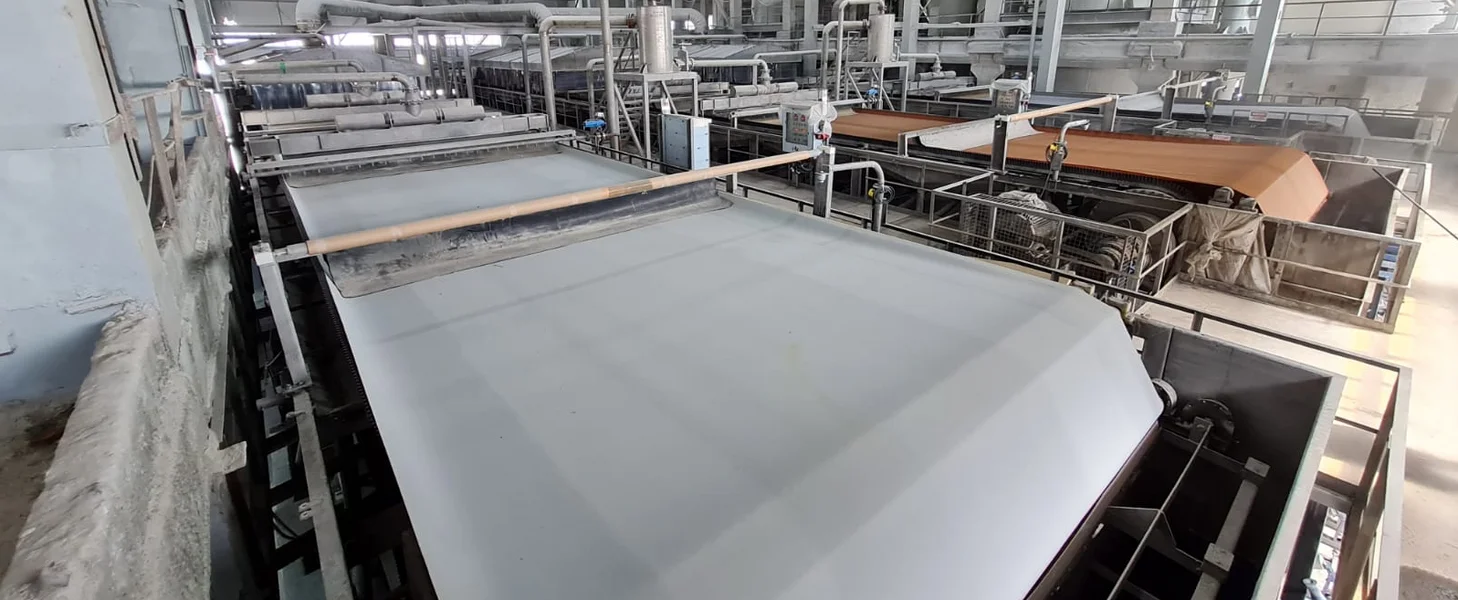 DELKOR Horizontal Vacuum Belt Filter for phosphoric acid slurry filtration