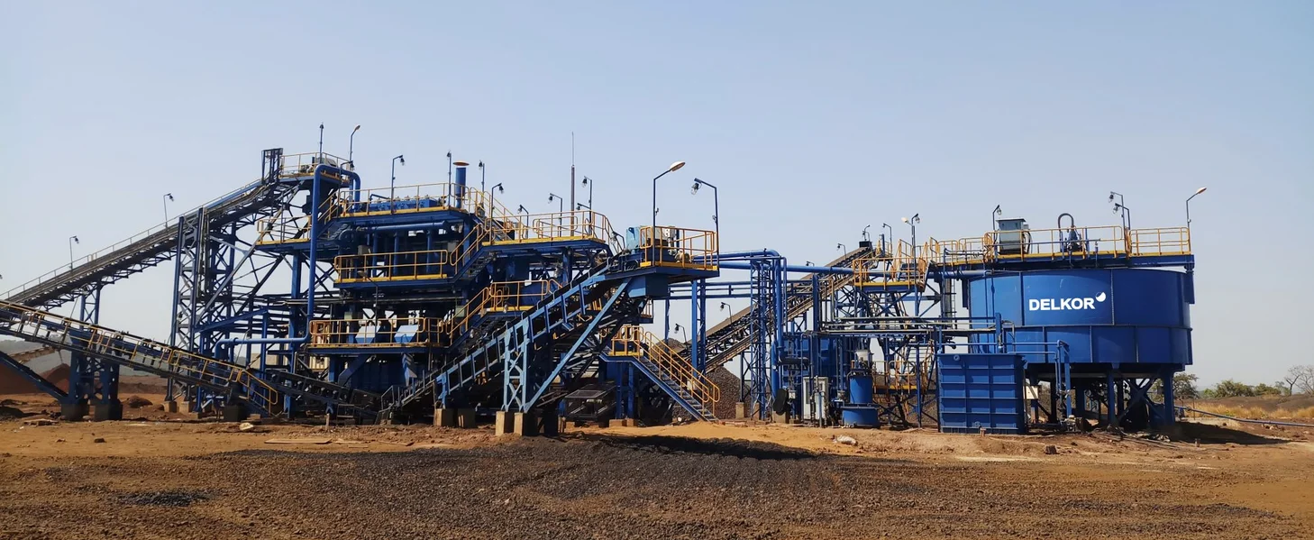 Modular APIC jigging plant for manganese